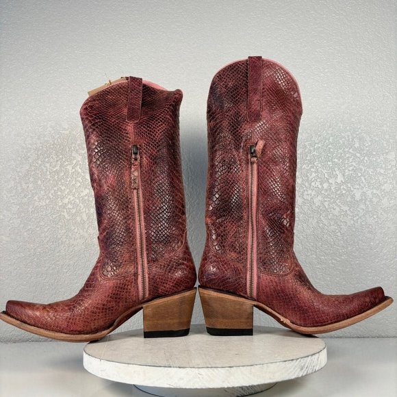NEW Junk Gypsy Lane Desert Highway Pink Western Boots - Picture 7 of 10